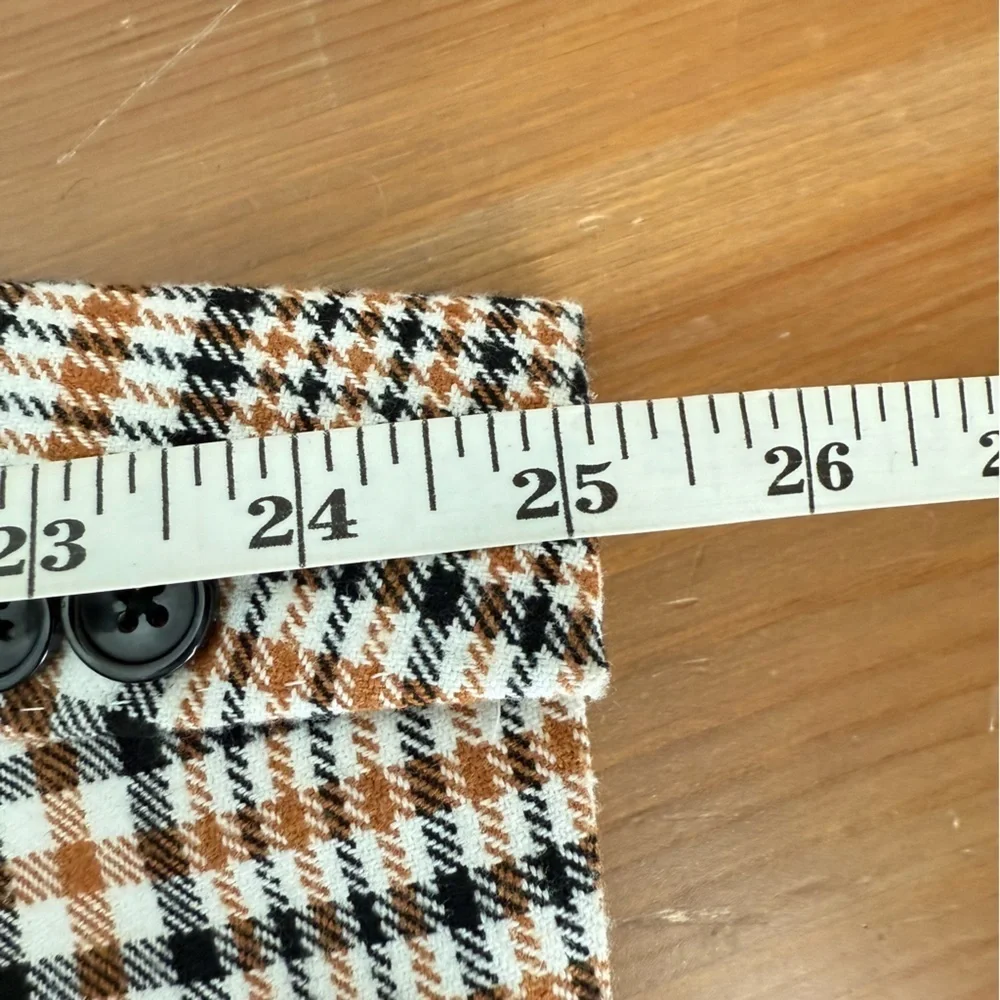 ROSSIMAN Plaid Suit Slim Fit Double-Breasted Blazer & Matching Pants Milano 42R